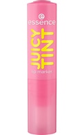 ESSENCE, JUICY TINT, LIP MARKER, lūpų dažai, 04 RASPBERRY RUSH, 3,5 ml.