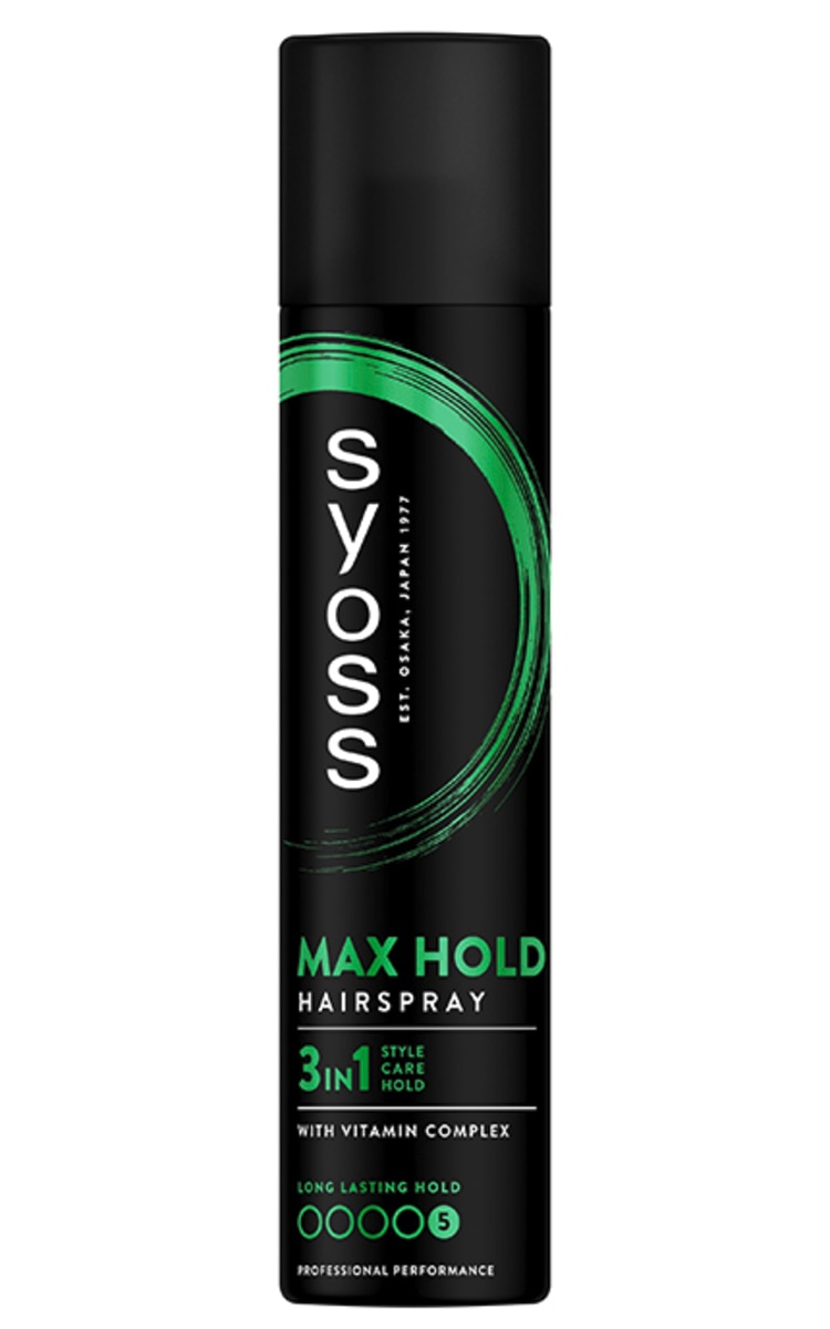 SYOSS SYOSS, MAX HOLD, plaukų lakas, 300 ml 1 vnt.