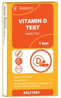  undefined undefined TESTERA, vitamino D greitasis testas (iš piršto paimtas kraujas), 1 vnt.  