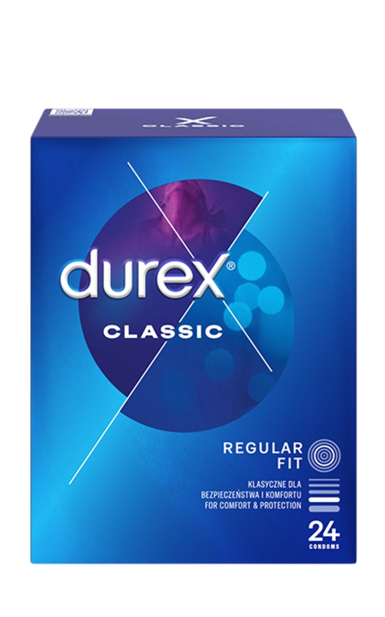  DUREX  DUREX, CLASSIC, prezervatyvai, 24vnt. 