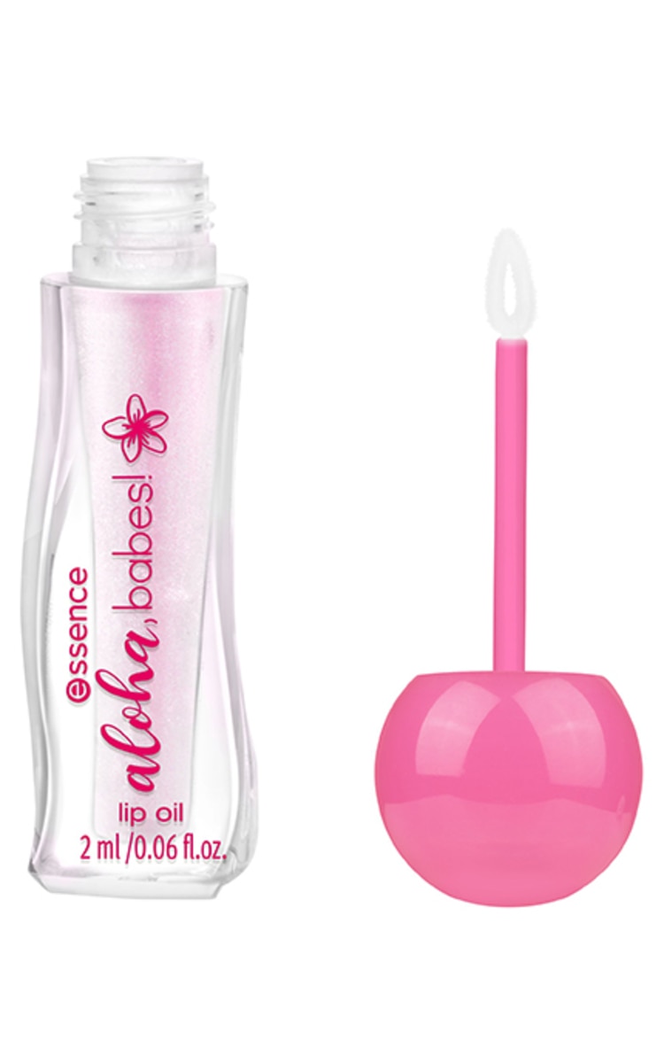 ESSENCE ESSENCE, ALOHA, BABES!, LIP OIL, lūpų aliejus, 01 TIME TO COCO-LOCO!, 2 ml.
