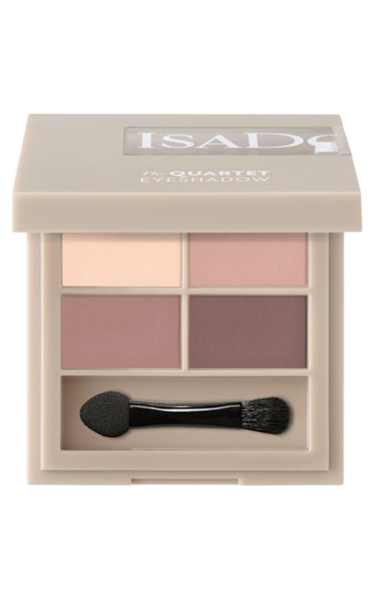 ISADORA ISADORA, THE QUARTET, akių šešėliai, 01 MUDDY NUDES, 3,5 g. 01 MUDDY NUDES