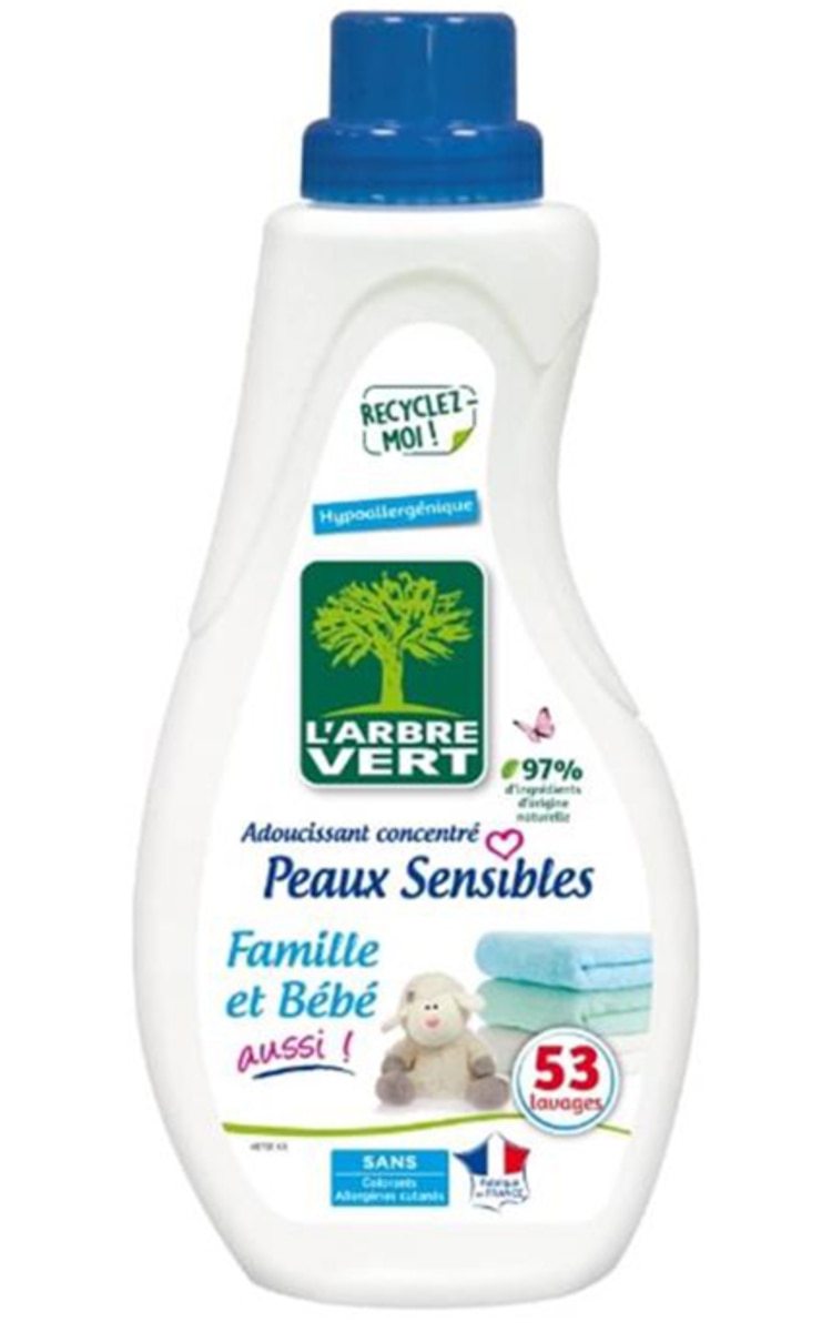 L'ARBRE VERT L'ARBRE VERT, SENSITIVE, minkštiklis, 800 ml.