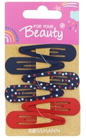  FOR YOUR BEAUTY undefined FOR YOUR BEAUTY, BELDA MARINE, plaukų segtukai, 6 vnt. 