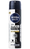 NIVEA MEN undefined NIVEA MEN, BLACK & WHITE, EPIC NIGHT, purškiamas antiperspirantas vyrams, 150 ml. 