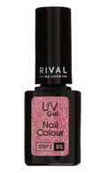 RIVAL DE LOOP, UV GEL STEP 2, gelinis nagų lakas, 03 GLOW, 8 ml.