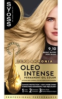  SYOSS OLEO INTENSE undefined SYOSS OLEO INTENSE, plaukų dažai, 9-10 Ryškiai šviesus, rink.  