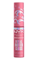 NYX PROFESSIONAL MAKEUP, BRIDGERTON, ROYAL BUTTER GLOSS, lūpų blizgis, ANGEL FOOD CAKE, 1 vnt.