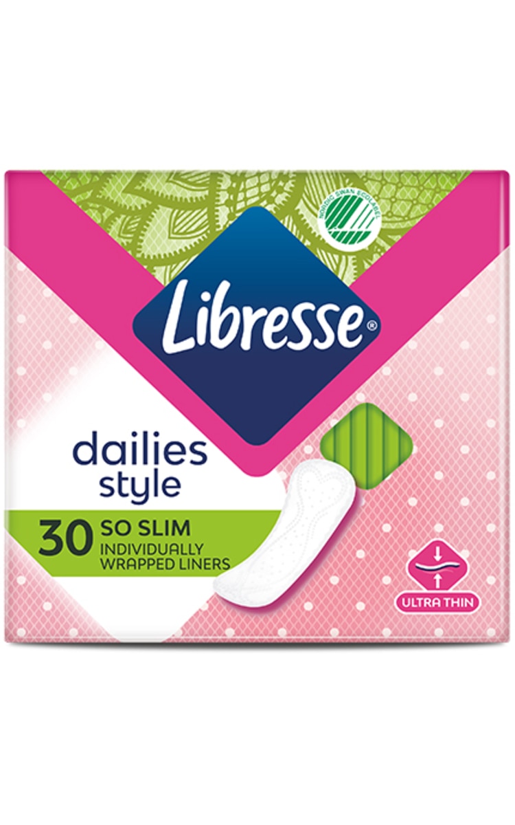 LIBRESSE LIBRESSE, DAILIES STYLE, higieniniai įklotai, 30 vnt. 30 vnt.