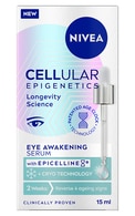  NIVEA undefined NIVEA, CELLULAR EPIGENETICS, pabudinančio poveikio serumas akių sričiai, 15 ml.  