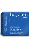  LADY ANION undefined LADY ANION, PANTILINER, kasdieniniai įklotai su anijonine juostele, 24 vnt. 