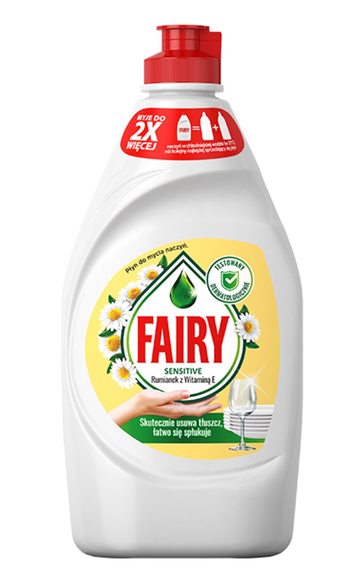 FAIRY FAIRY, SENSITIVE CAMOMILE & VIT E, indų ploviklis, 450 ml 450 ml