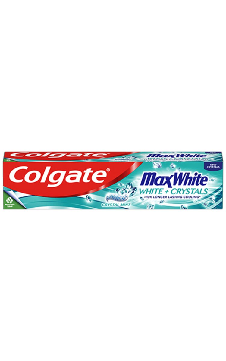 COLGATE COLGATE, MAX WHITE, WHITE CRYSTALS, dantų pasta, 125 ml.