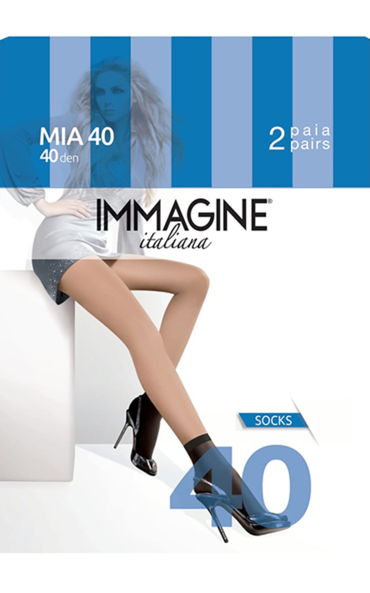 IMMAGINE IMMAGINE, MIA, kojinaitės, 40 den, Neutro, 2 por. Neutro