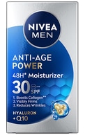  NIVEA undefined NIVEA MEN, ANTI-AGE POWER, drėkinamasis veido kremas su SPF 30, 50 ml.  