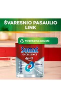 SOMAT, EXCELLENCE 4IN1, indaplovių kapsulės, 30 vnt.