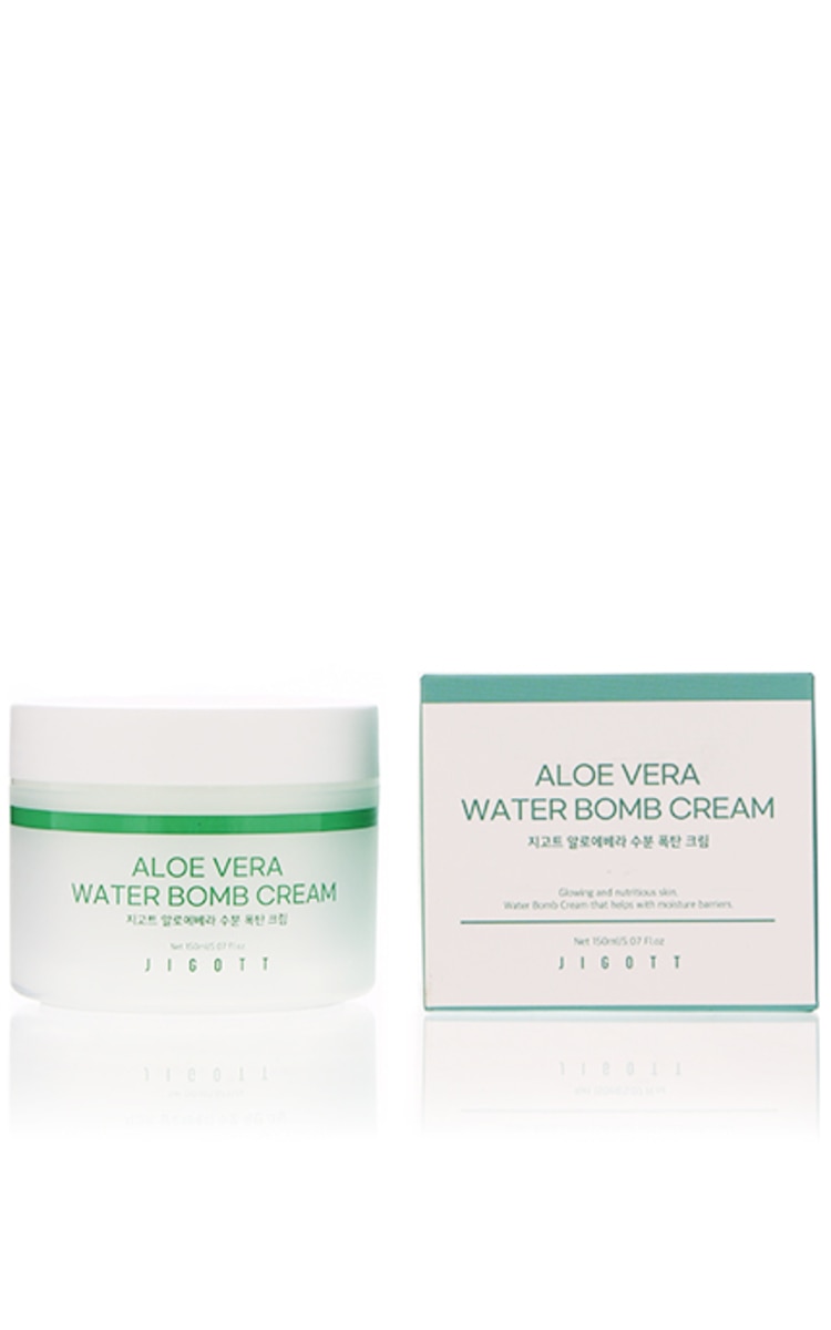 JIGOTT JIGOTT, ALOE VERA, WATER BOMB CREAM, drėkinamasis veido kremas, 150 ml.