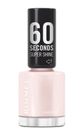 RIMMEL, 60 SECOND SUPER SHINE, nagų lakas, CAMEO ROSE, 8 ml.