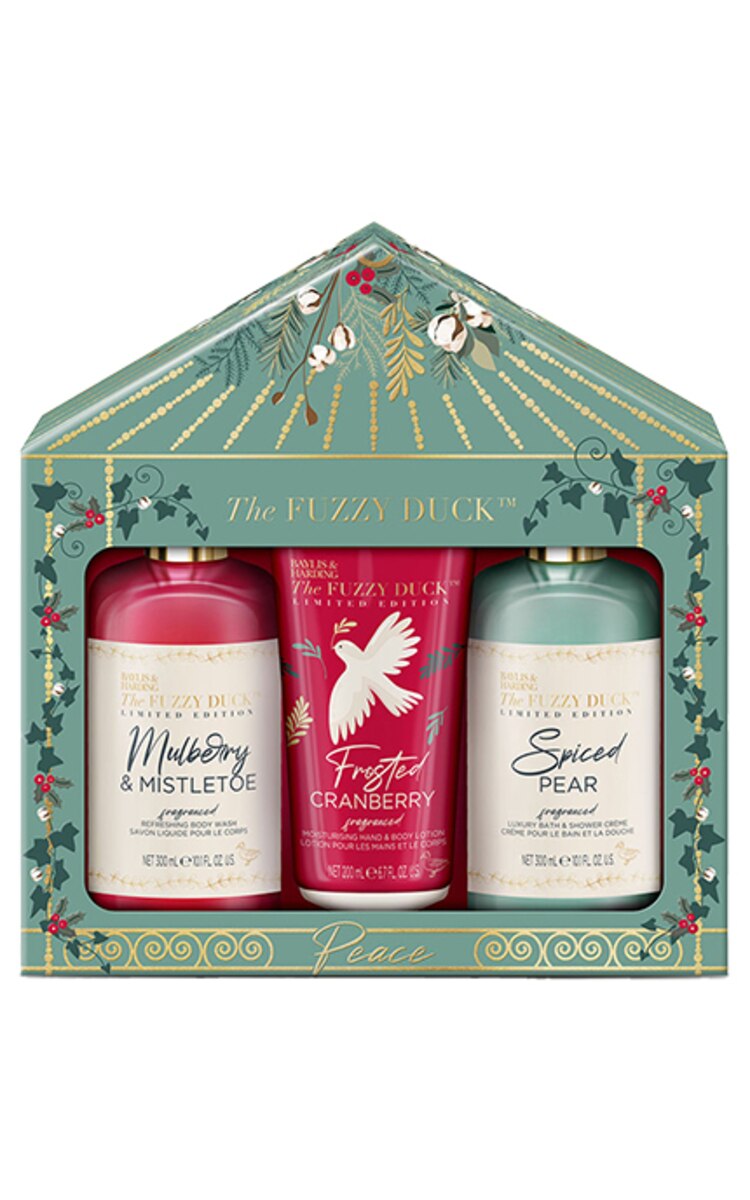 BAYLIS&HARDING BAYLIS & HARDING, THE FUZZY DUCK, WINTER WONDERLAND FESTIVE, prabangus kūno priežiūros rinkinys, 1 vnt. 1 vnt.