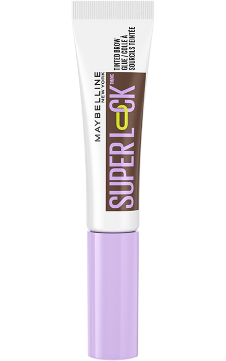 MAYBELLINE NEW YORK MAYBELLINE NEW YORK, SUPER LOCK, BROW GLUE, antakių kljiai, DEEP BROWN, 7 ml.
