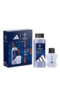 ADIDAS, UEFA CHAMPIONS LEAGUE PRO PLAYER, tualetinis vanduo vyrams 50 ml. + dušo gelis 100 ml.