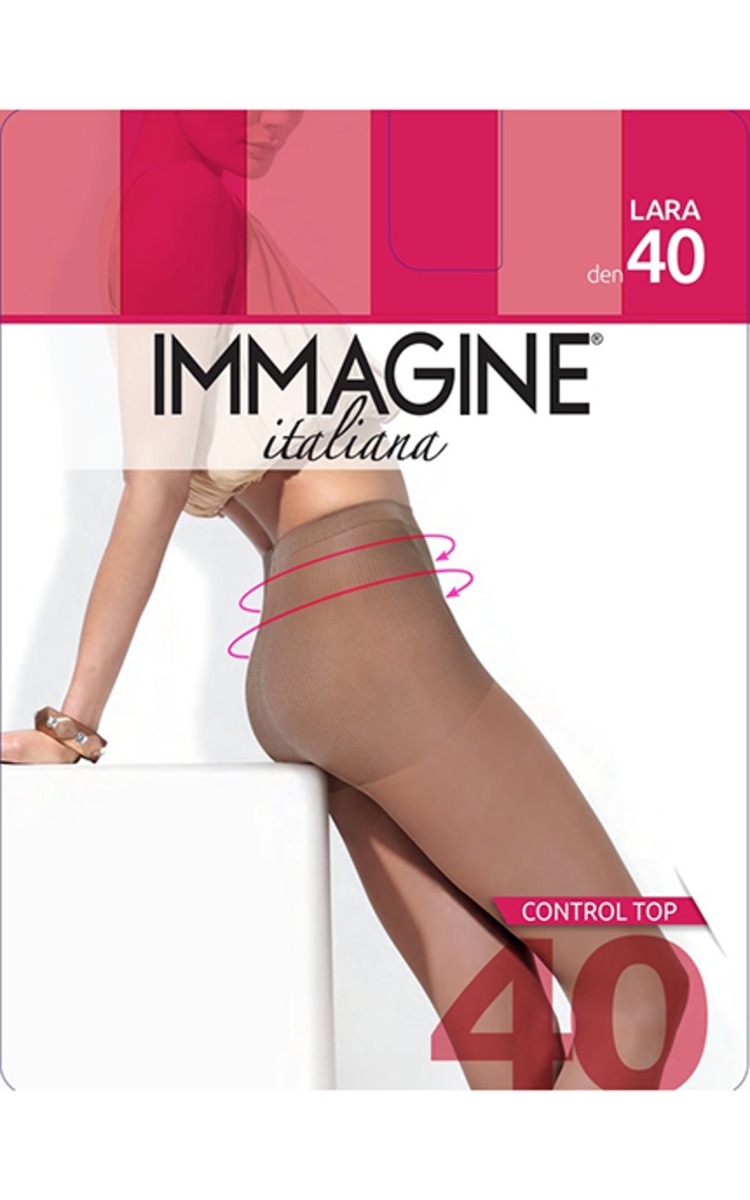 3-M IMMAGINE  IMAGINE ITATALIANA, LARA 40, moteriškos pėdkelnės, 40 den, 1 vnt 
