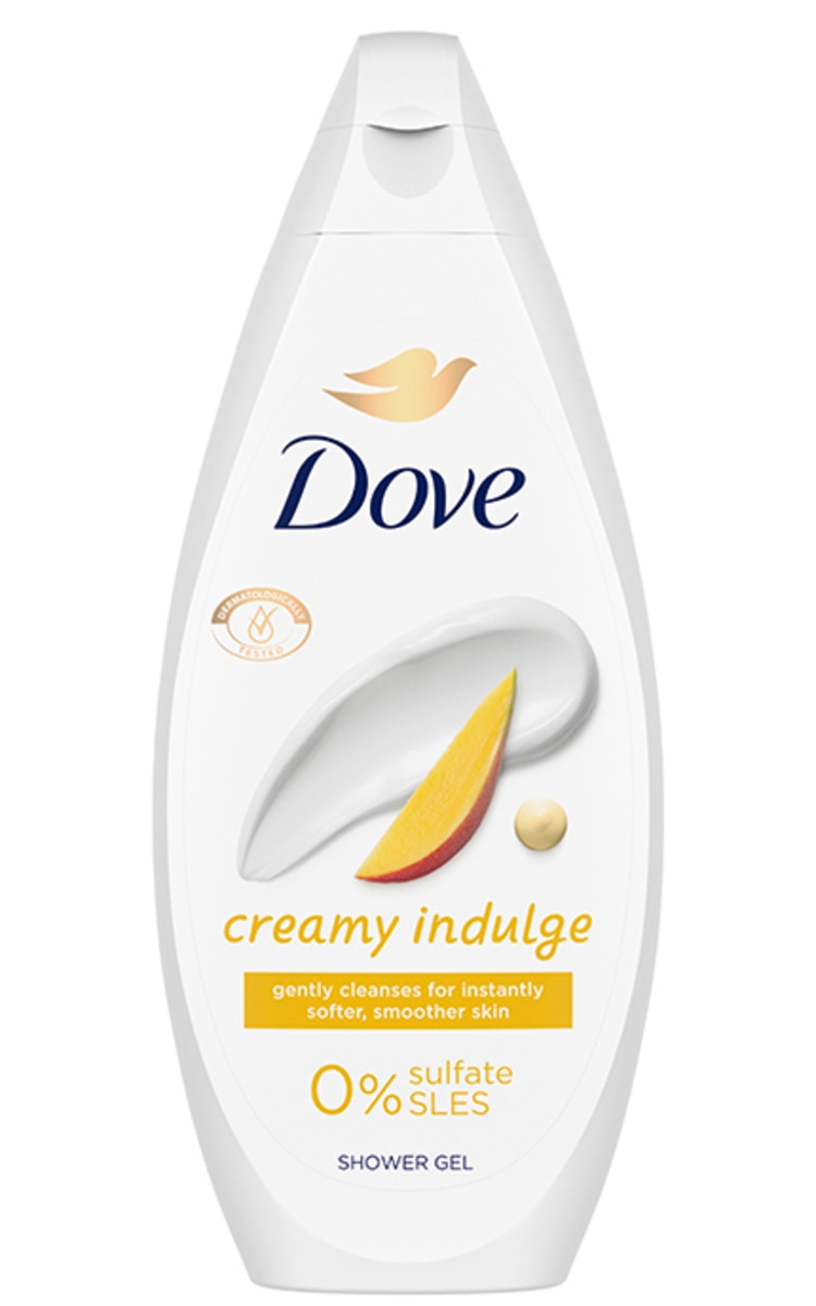 DOVE DOVE, CREAMY INDULGING, dušo žėlė, 450 ml.