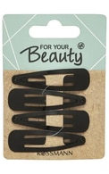  FOR YOUR BEAUTY undefined FOR YOUR BEAUTY, ALETA, plaukų segtukai, JUODI, 4 vnt.&nbsp; 