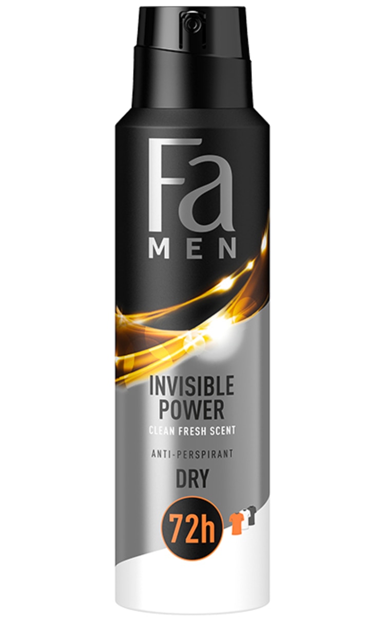 FA FA, XTREME INVISIBLE, purškiamas dezodorantas, 150 ml 150 ml