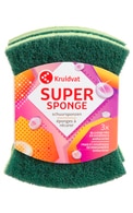  KRUIDVAT undefined KRUIDVAT, SUPER SPONGE, kempinėlės, 3 vnt. 