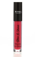 RIVAL DE LOOP, GLOW & SHINE, lūpų blizgis, 06 CHERRY, 1 vnt.