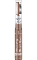 ESSENCE, BROW LIFT & FREEZE GLUE, antakių gelis-klijai, 03 MEDIUM BROWN, 7 ml.