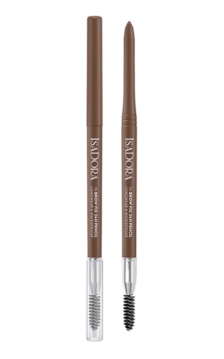 ISADORA ISADORA, THE BROW FIX 24H, LONGWEAR & WATERPROOF, antakių pieštukas, LIGHT BROWN 04, 0,32 g. LIGHT BROWN 04