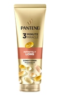 PANTENE, INFINITELY LONG, 3 MINUTES MIRACLES, intensyvus plaukų kondicionierius, 220 ml.