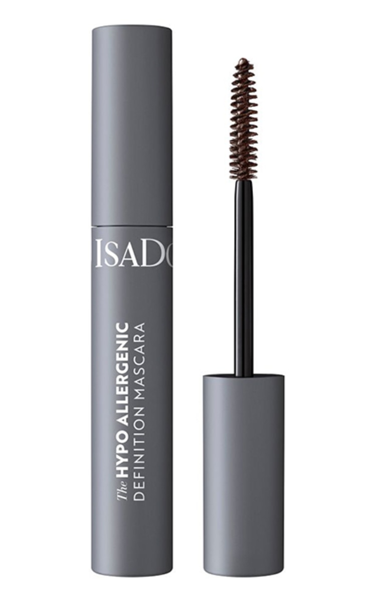 ISADORA ISADORA, THE HYPO ALLERGENIC, DEFINITION, blakstienų tušas, RUDAS, 10 ml.