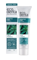 ECODENTA, dantų pasta su CBD ir probiotikais, 100 ml.