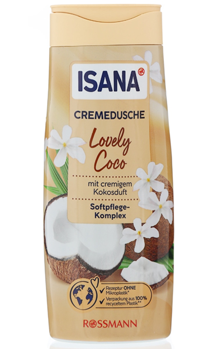 ISANA ISANA, LOVELY COCO, dušo kremas, 300 ml.
