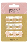  FOR YOUR BEAUTY undefined FOR YOUR BEAUTY, ROSA, plaukų segtukai, 9 vnt.&nbsp; 