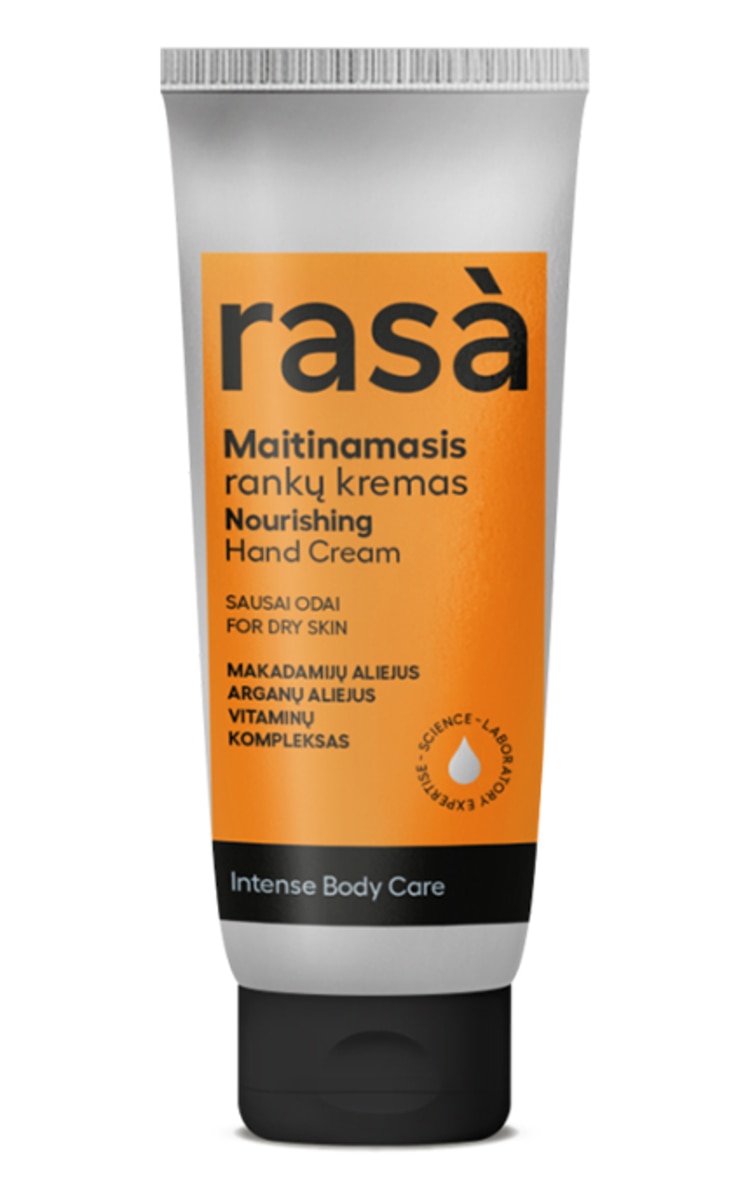 RASA, HAND CARE, maitinamasis rankų kremas, 75 ml.