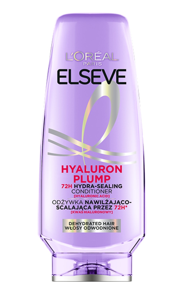 ELSEVE ELSEVE, HYALURON PLUMP, 72H drėgmę sulaikantis kondicionierius, 400 ml.