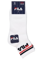 FILA, F9398, pusiau aukštos kojinės, BALTA, 35-38, 3 poros