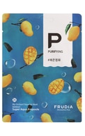  FRUDIA undefined FRUDIA, MY ORCHARD AMPOULE MASK, valomoji veido kaukė, MANGO, 20 ml.  