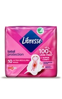  LIBRESSE undefined LIBRESSE, INVISIBLE NORMAL, higieniniai paketai, 10 vnt.  