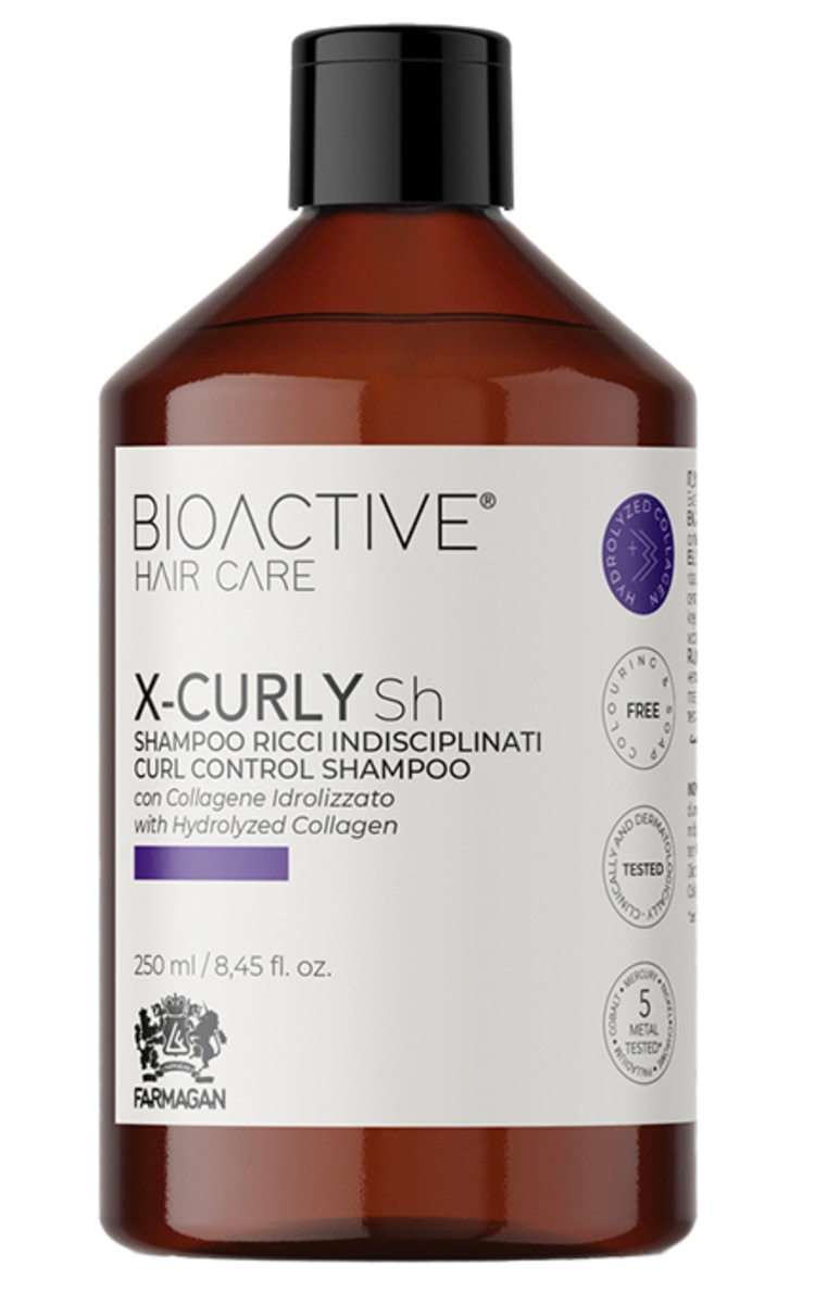 BIOACTIVE BIOACTIVE, šampūnas garbanotiems plaukams, 250 ml.