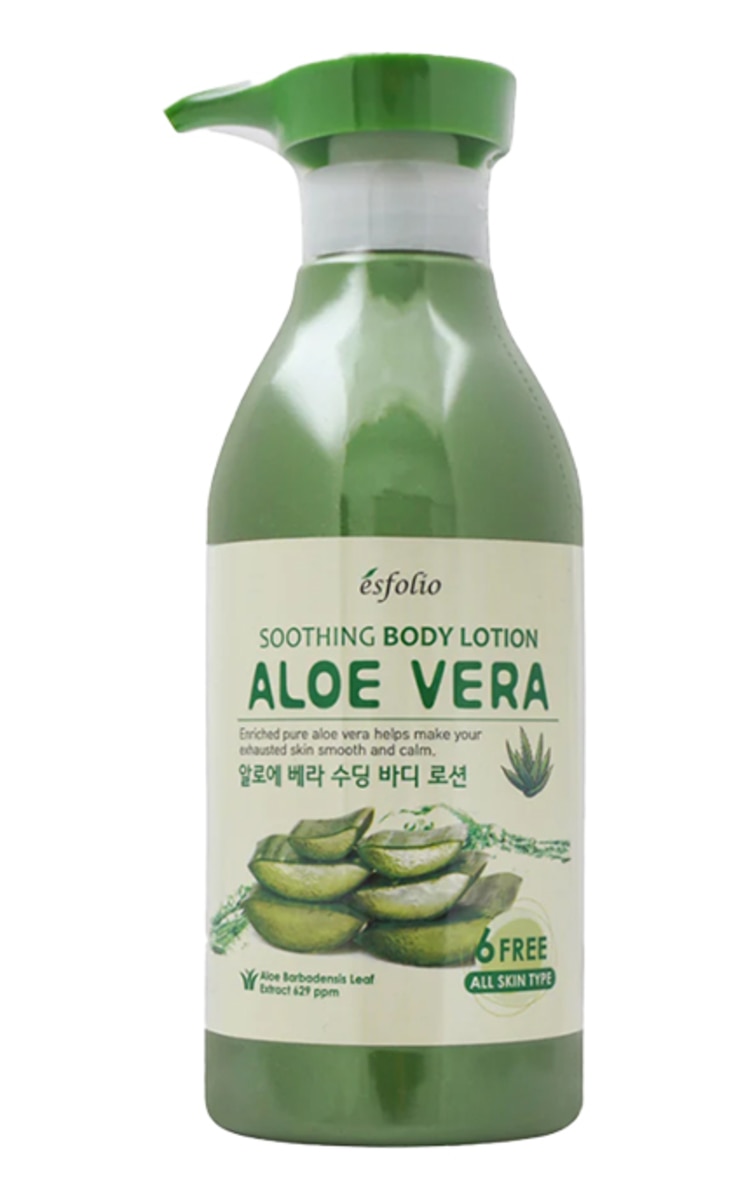 ESFOLIO ESFOLIO, SOOTHING BODY LOTION ALOE VERA, kūno losjonas su alavijais, 500 ml.