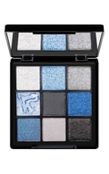 MAKE UP FACTORY, PRO EFFECT EYE PALETTE, akių šešėlių paletė, 60 BLUE SELECTION, 1 vnt.