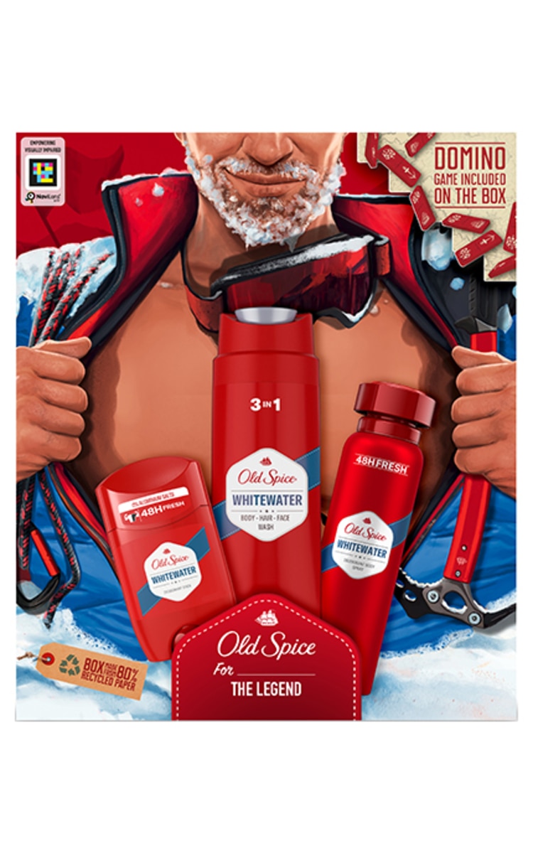 OLD SPICE OLD SPICE, WHITEWATER, kūno priežiūros rinkinys, 1 vnt. 1 vnt.