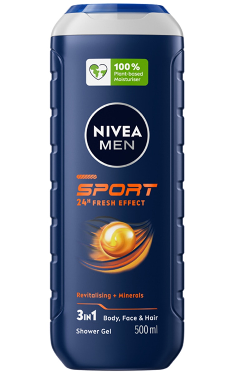 NIVEA MEN NIVEA MEN , SPORT, dušo želė vyrams, 500 ml 500 ml