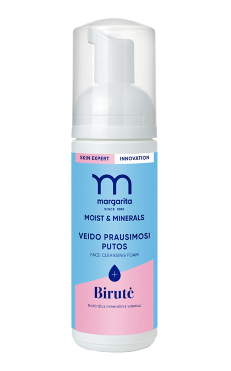 MARGARITA MARGARITA, MOIST&MINERALS, veido prausimosi putos, 150 ml.