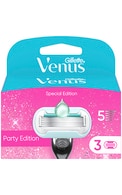  GILLETTE undefined GILLETTE, VENUS, PARTY EDITION, skustuvo galvutės, 3 vnt. 